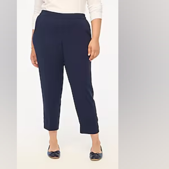 J.crew factory Jamie pant with elastic waist size 6 petite - Picture 4 of 14